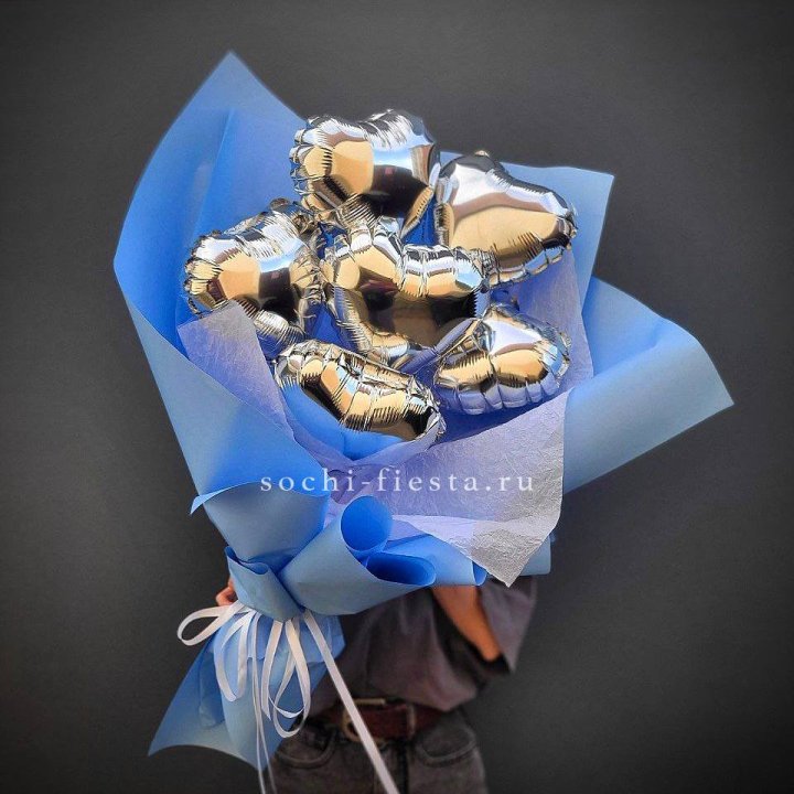 Букет из шаров сердец  №2 в Санкт-Петербурге