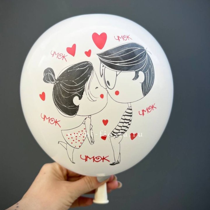 Гелиевый шар для влюблённых в Санкт-Петербурге