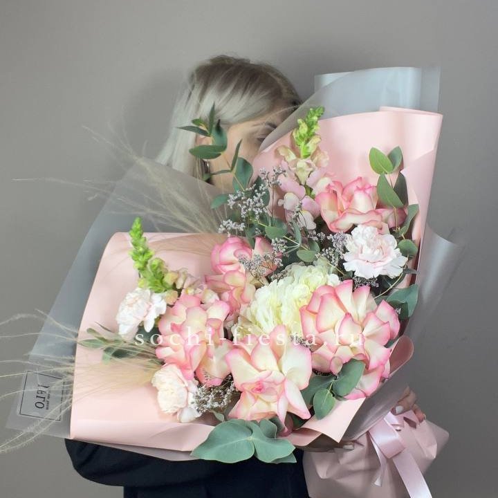  Букет  "Закат для неё" в Санкт-Петербурге