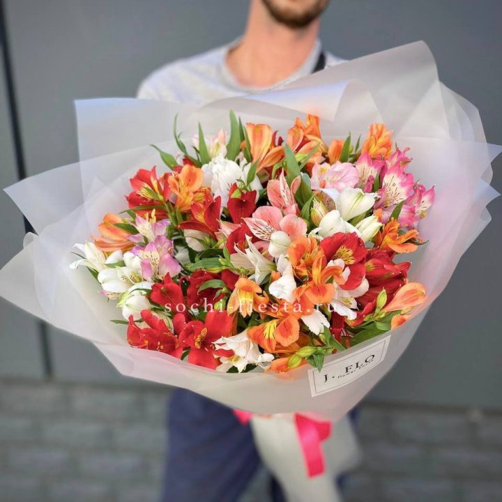 Микс альстромерий №5 в Санкт-Петербурге