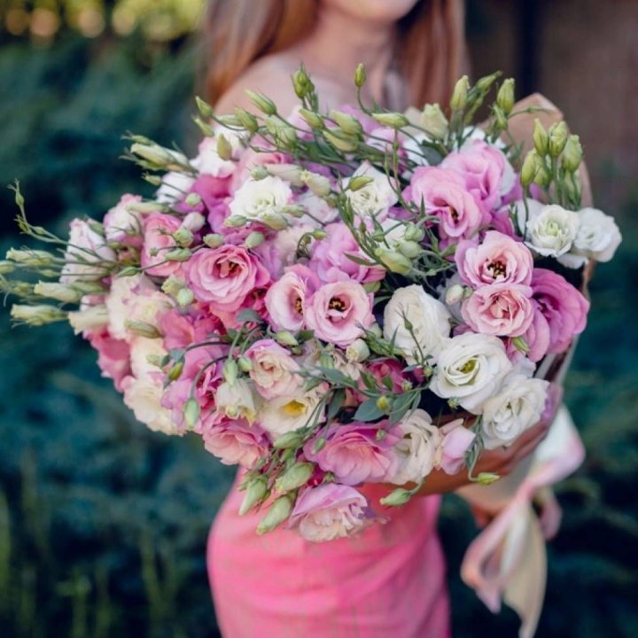 Букет эустом №1  в Санкт-Петербурге