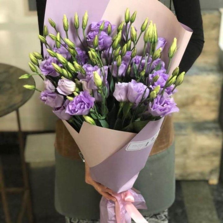 Букет эустом "Лило" в Санкт-Петербурге