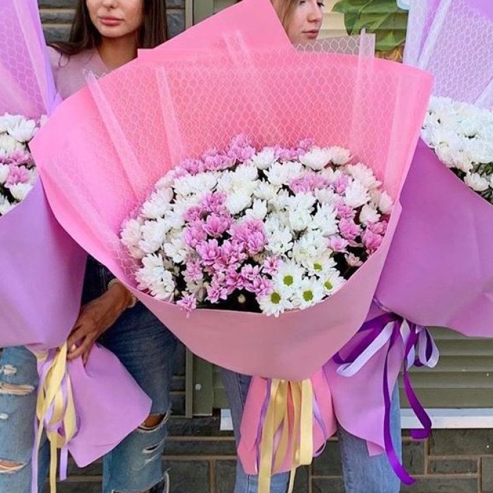 Букет хризантем №3 в Санкт-Петербурге