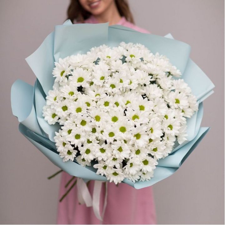  Букет хризантем "Бон-бон" в Санкт-Петербурге