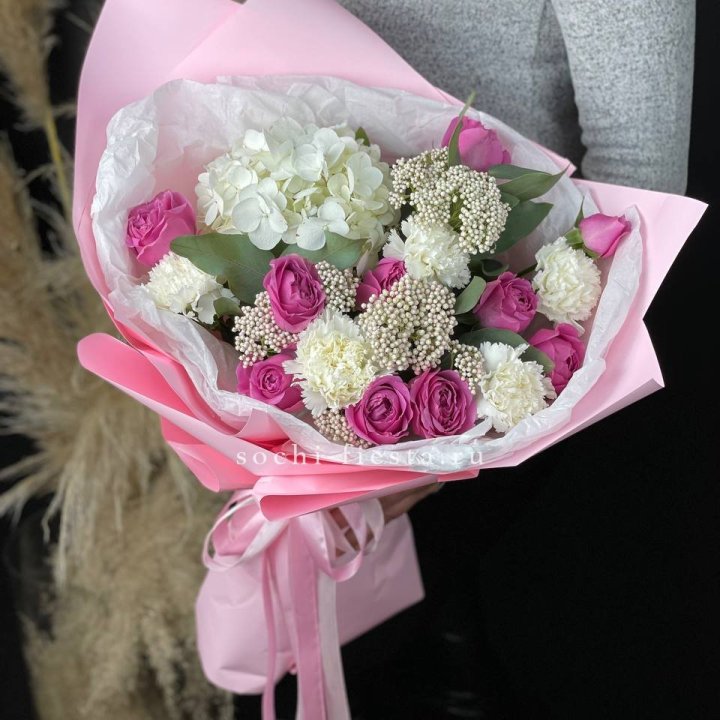 Букет с мисти бабблс №1 в Санкт-Петербурге