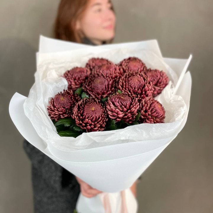 Букет хризантем "Касиопия" в Санкт-Петербурге