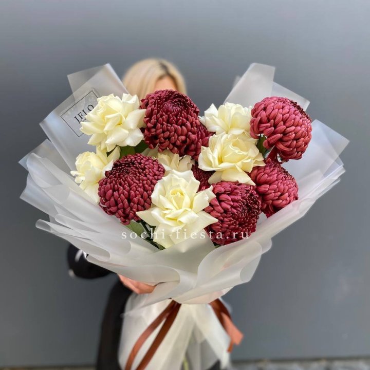 Дуо бигуди и розы в Санкт-Петербурге