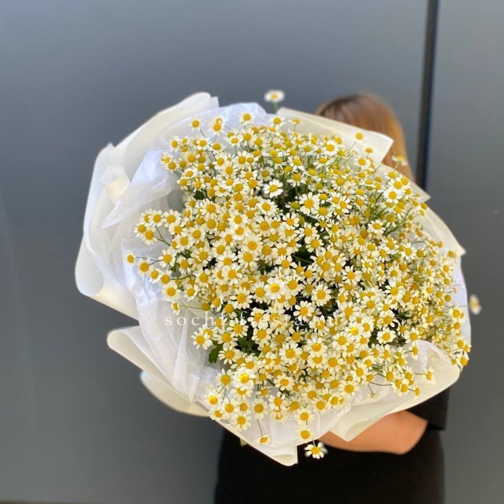 Букет ромашек "Фемели" в Санкт-Петербурге