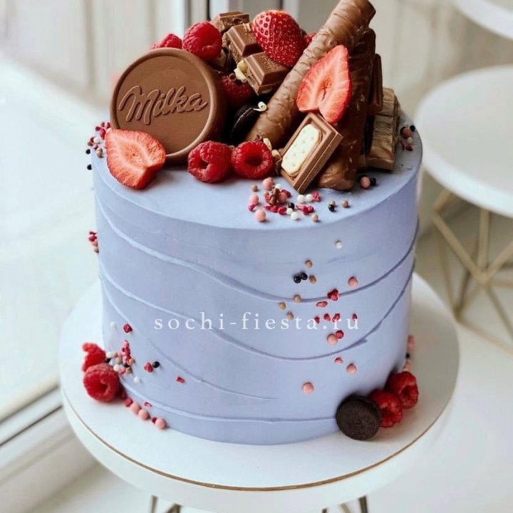 Торт "Milka's world" в Санкт-Петербурге
