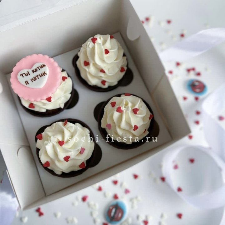 Набор капкейков "Для тебя" в Санкт-Петербурге