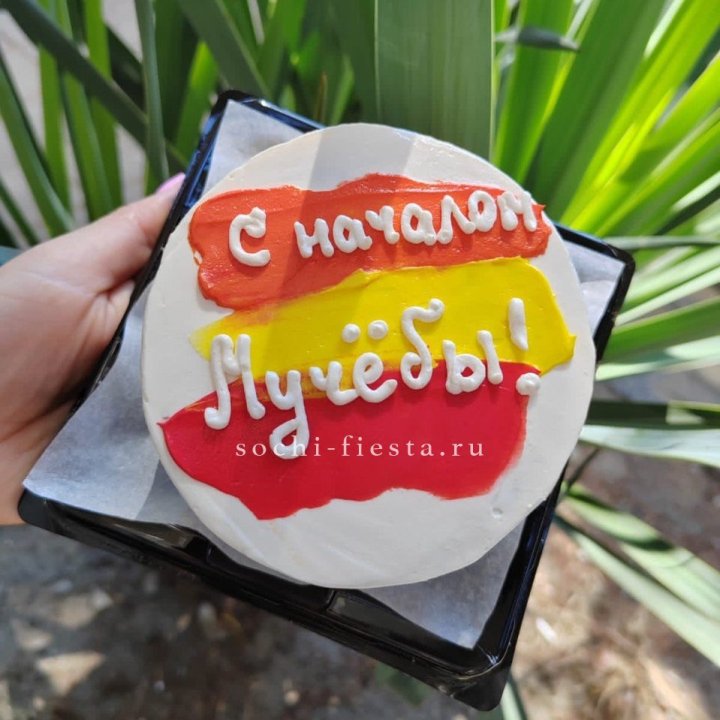 Бенто-торт "С началом учёбы"" в Санкт-Петербурге