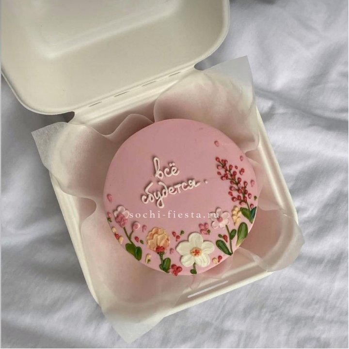 Бенто-торт "Все сбудется"  в Санкт-Петербурге