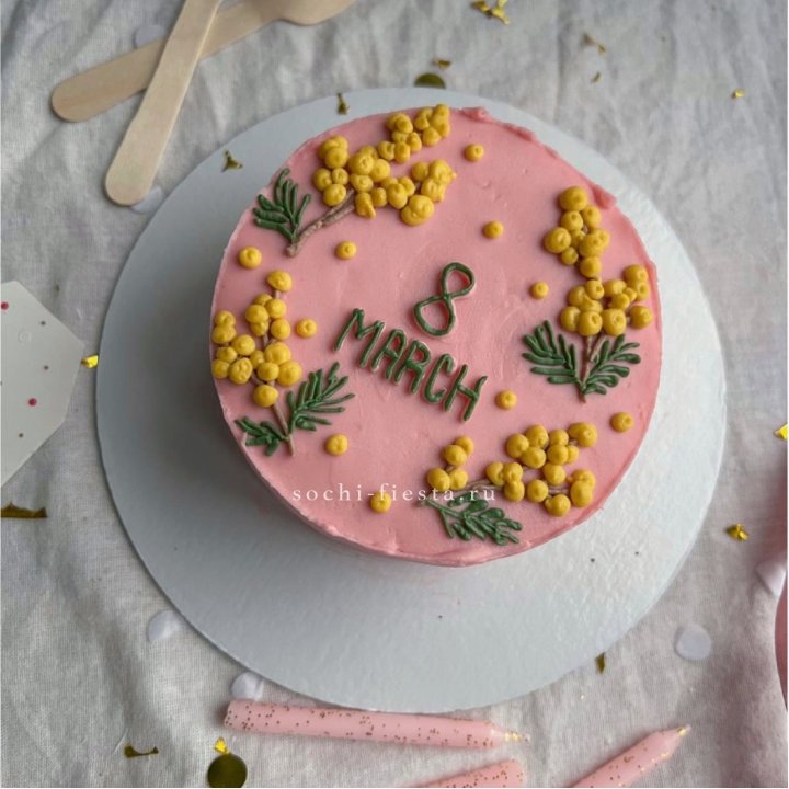 Бенто-торт "8 марта"  в Санкт-Петербурге