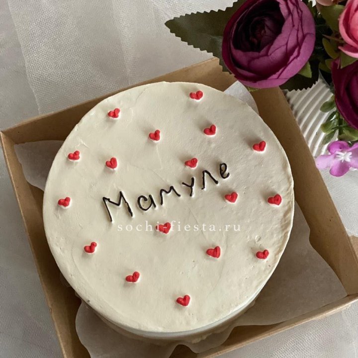 Бенто-торт "Мамуле" в Санкт-Петербурге