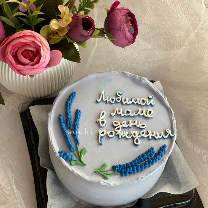 Бенто-торт "Любимой маме..." в Санкт-Петербурге