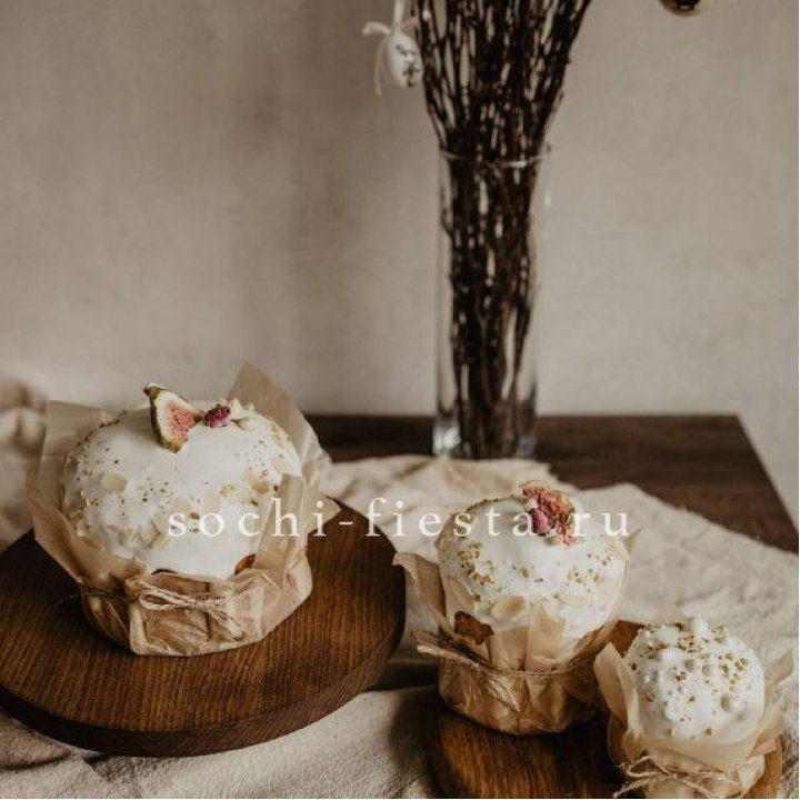 Кулич мини с изюмом в Санкт-Петербурге