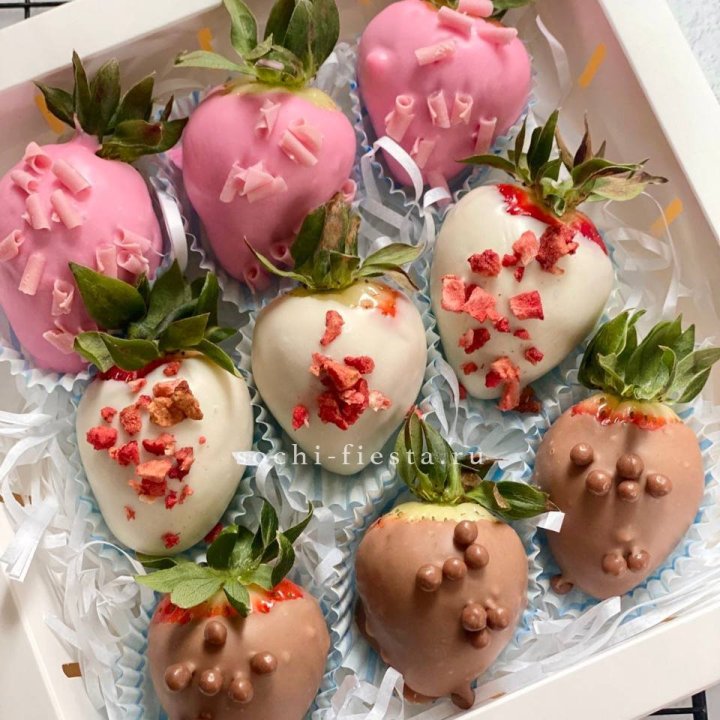 Клубника в шоколаде 9 ягод в Санкт-Петербурге