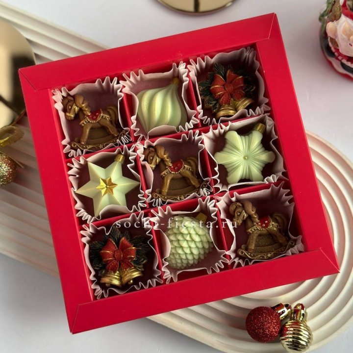 Бельгийский шоколад шары №2 в Санкт-Петербурге