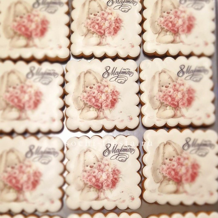 Имбирный пряник 8 марта в Санкт-Петербурге