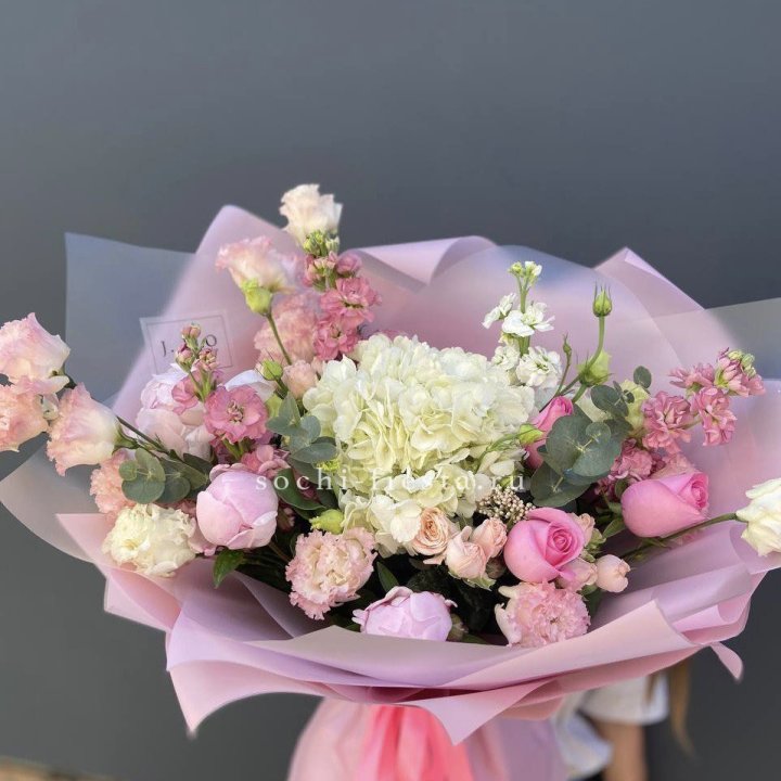 Дизайнерский букет "Фламинго" в Санкт-Петербурге