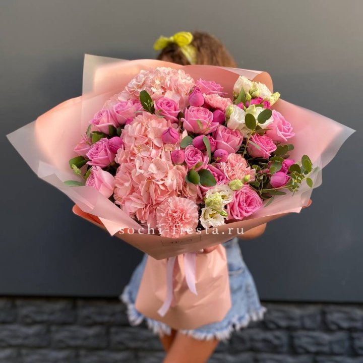 Авторский букет "Восторг" в Санкт-Петербурге