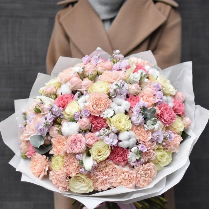 Макси-букет "Ванила" в Санкт-Петербурге