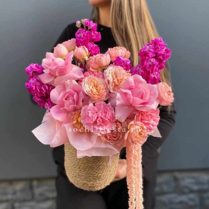 Джутовое кашпо "Климсон" в Санкт-Петербурге