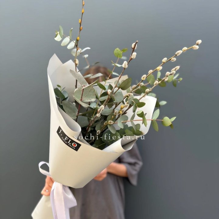 Букет Вербы и Эвкалипта в Санкт-Петербурге