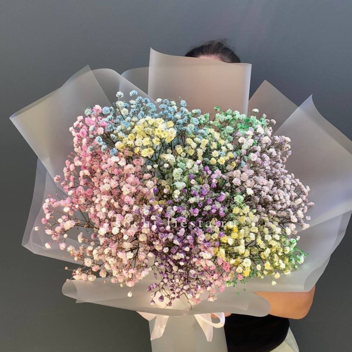 Радужные гипсофилы  в Санкт-Петербурге