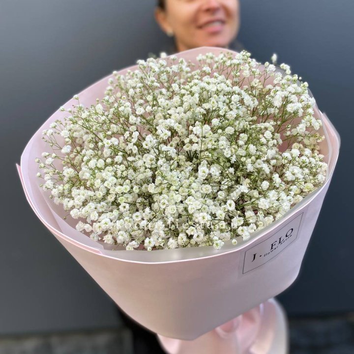 11 белых гипсофил в фоамиране в Санкт-Петербурге