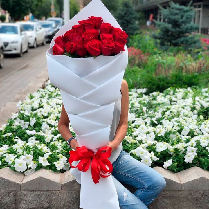 Высокие розы Кантри в Санкт-Петербурге