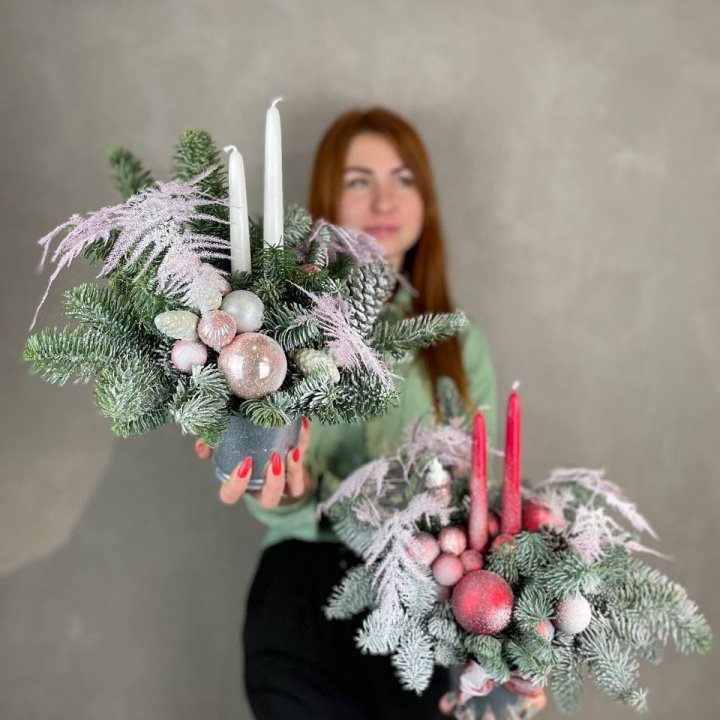 Новогодняя композиция "Кандилай" в Санкт-Петербурге