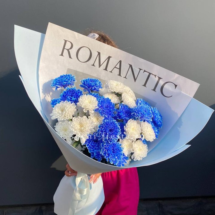 Букет кустовых хризантем  в Санкт-Петербурге