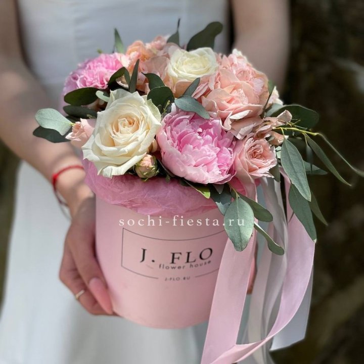 Цветочный бокс Mini №1 в Санкт-Петербурге