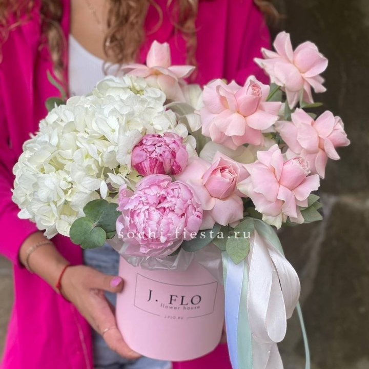 Цветочный бокс Mini №2 в Санкт-Петербурге