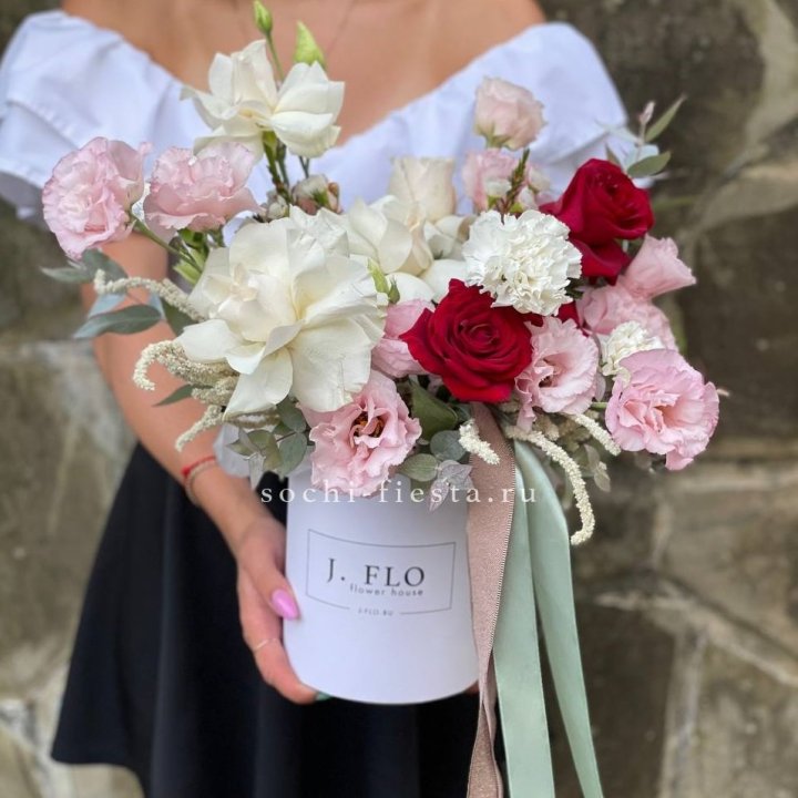 Цветочный бокс Mini №3 в Санкт-Петербурге