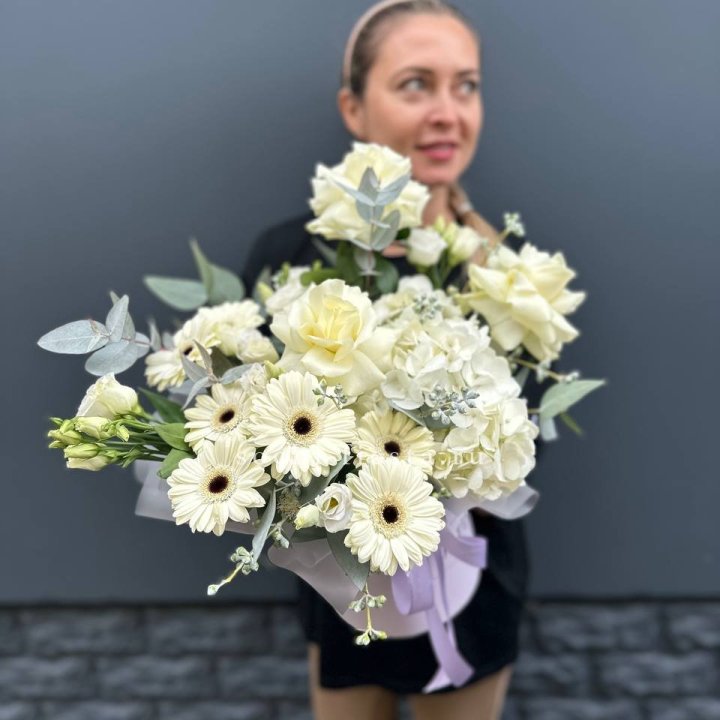 Цветочный бокс "Лавандовый сон" в Санкт-Петербурге