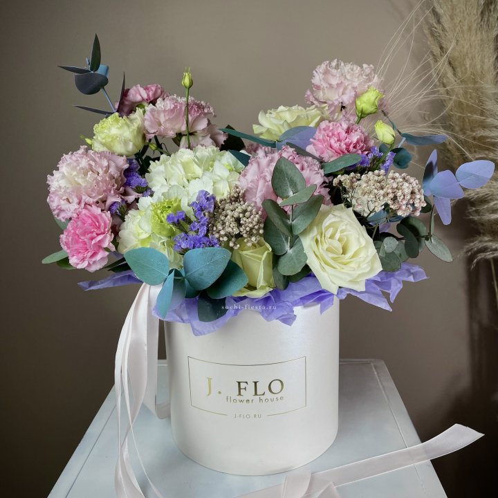 Цветочная коробка "Ода" в Санкт-Петербурге