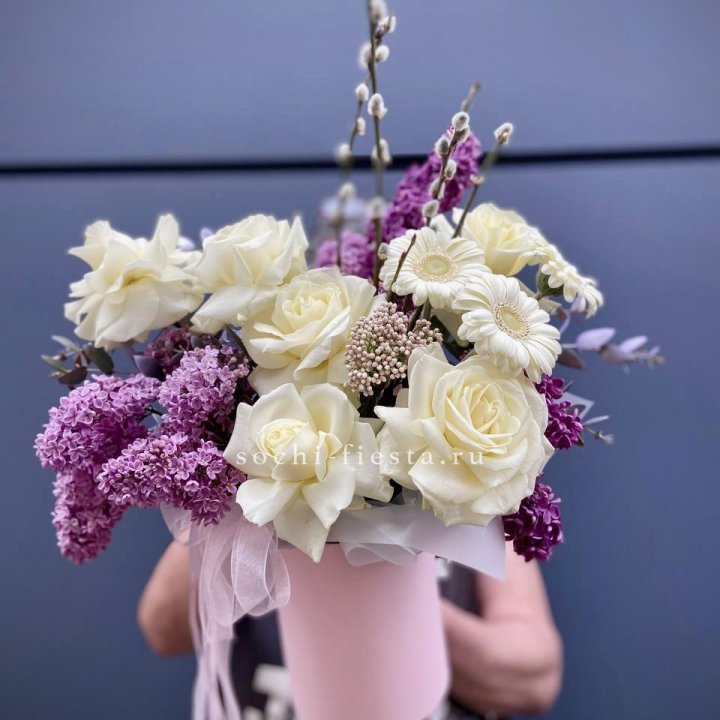 Цветочный бокс "Светлое Воскресенье" в Санкт-Петербурге