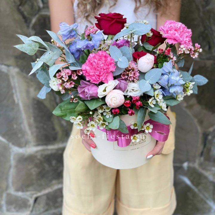 Цветочный бокс №4 в Санкт-Петербурге