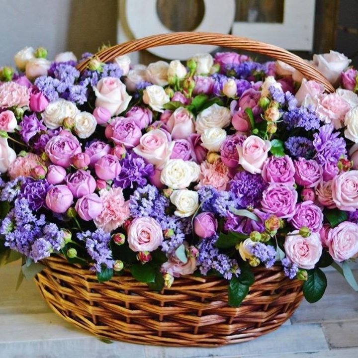 Корзина "Лаванда" в Санкт-Петербурге