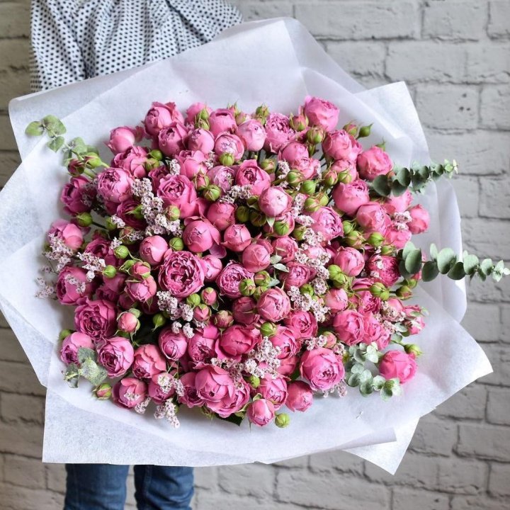 51 кустовая роза в Санкт-Петербурге