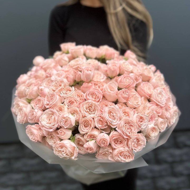 51 кустовая роза Бомбастик в Санкт-Петербурге