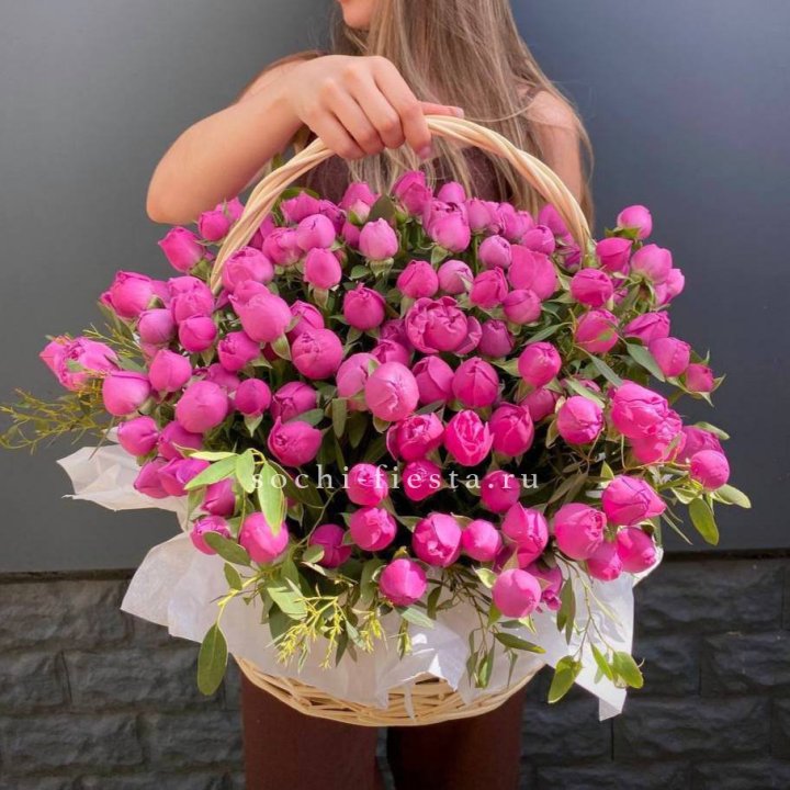 51 мисти баблс в корзине с доставкой в Санкт-Петербурге