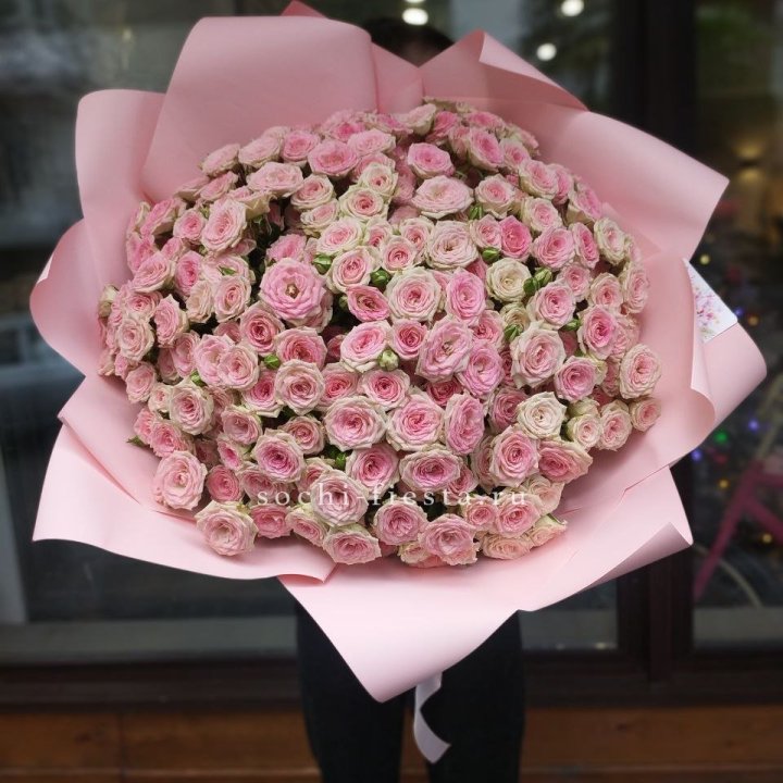 51 кустовая роза Твистер в Санкт-Петербурге