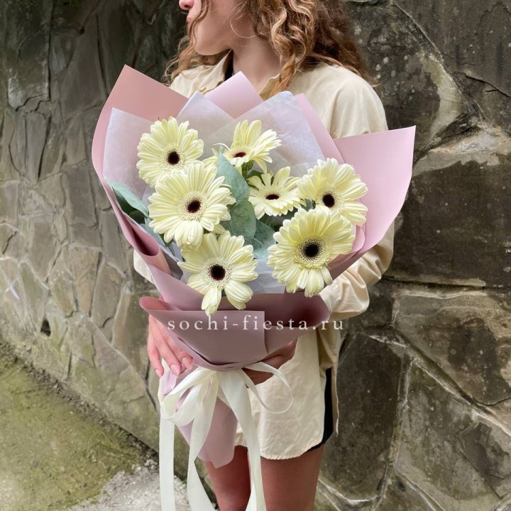 Букет голландских гербер  в Санкт-Петербурге