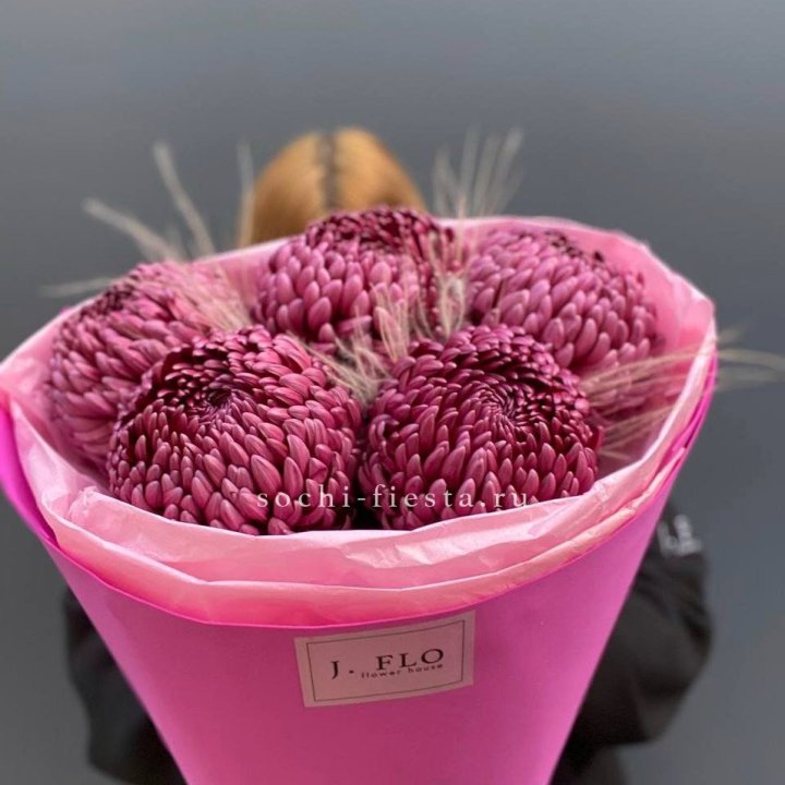 Хризантемы  Бигуди с стифой в Санкт-Петербурге