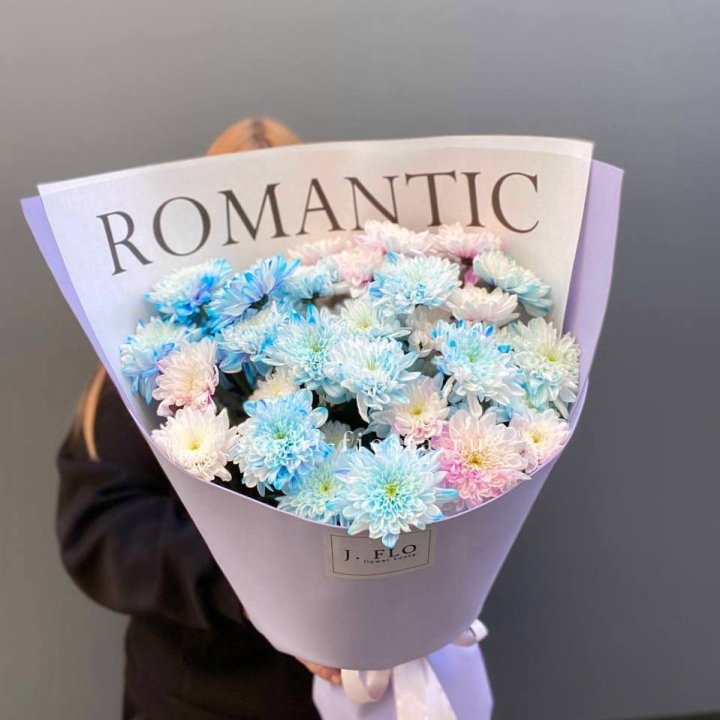 Букет кустовых хризантем в Санкт-Петербурге