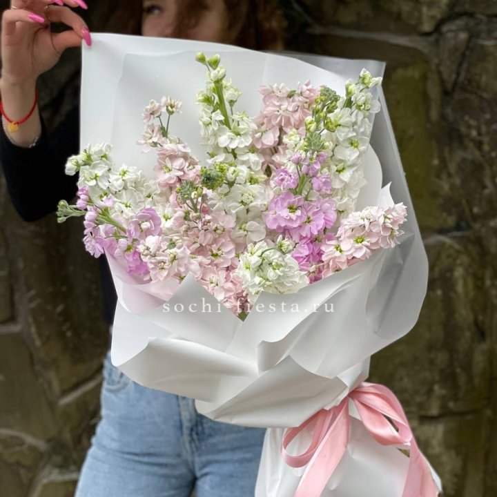 Букет маттиол №1 в Санкт-Петербурге