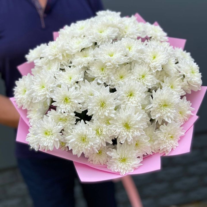  Букет 15 хризантем  в Санкт-Петербурге